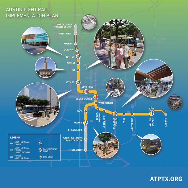 City of Austin, Austin Transit Partnership & CapMetro solidify light rail implementation plan